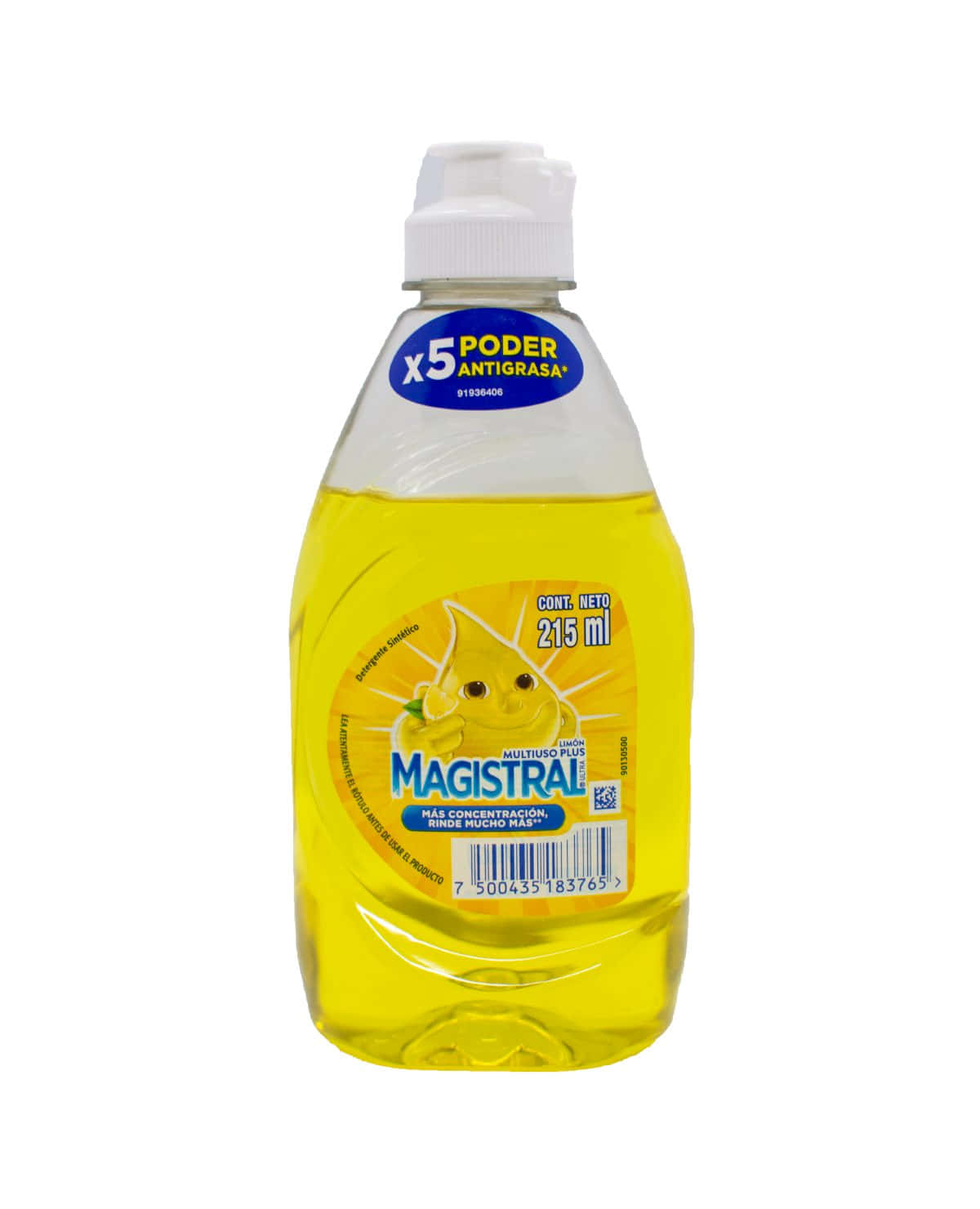 Detergente Magistral Multiuso Plus Limon 215 Ml